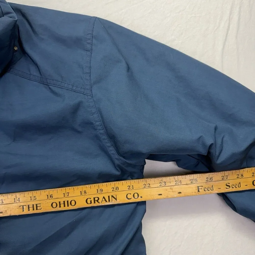 Vintage The North Face Brown Label ‎ Parka XL Blue Gorpcore Puffer Jacket USA